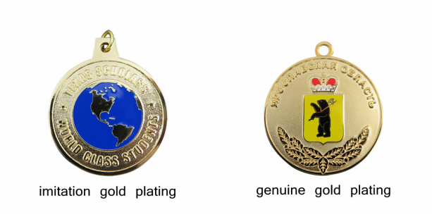 The Difference Between The Real Gold Plating And The Imitation Gold Plating