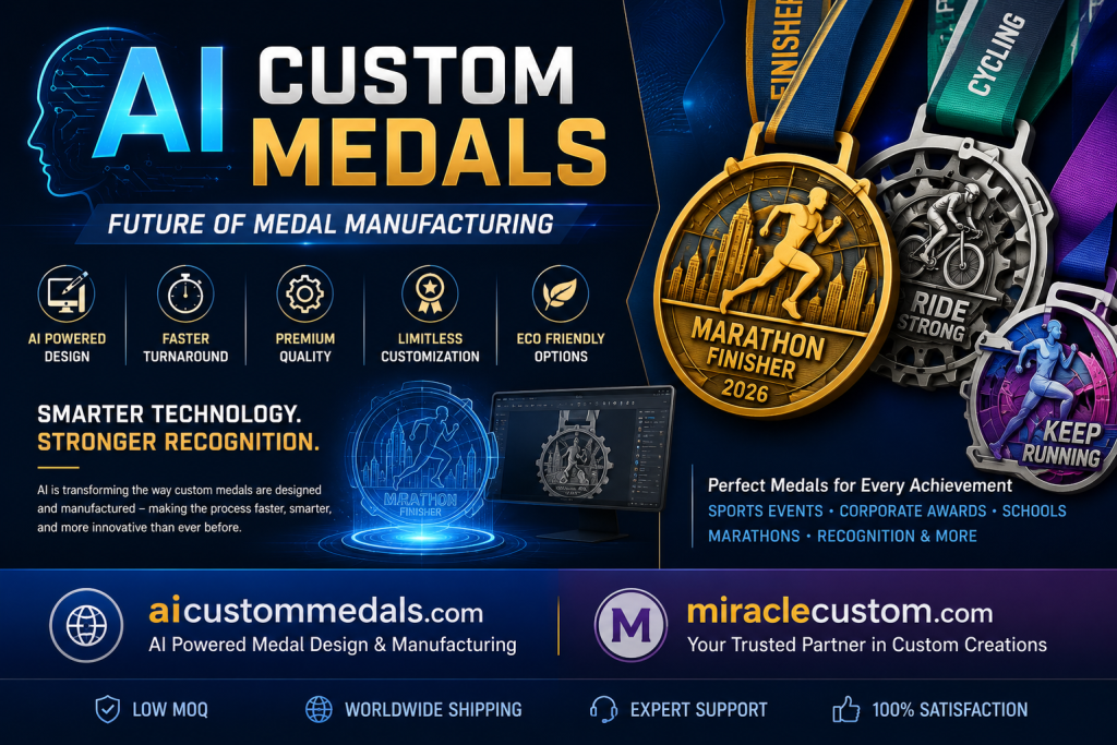 AI Custom Medals: Future of Medal Manufacturing