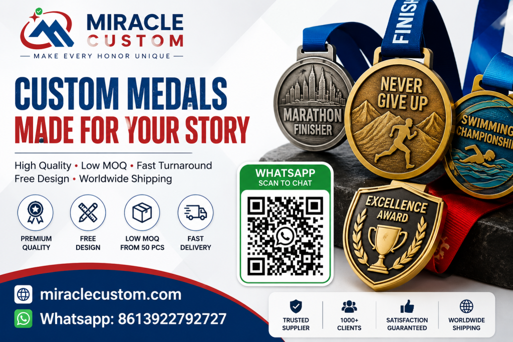 MOQ for Custom Medals: Minimum Order Quantity Guide