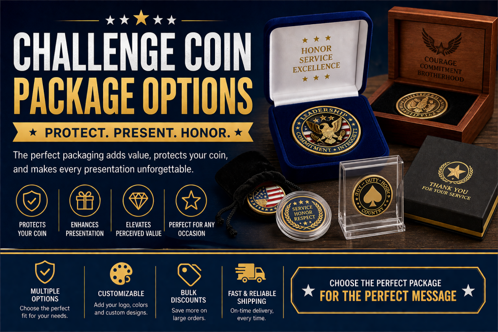 Challenge Coin Package Options