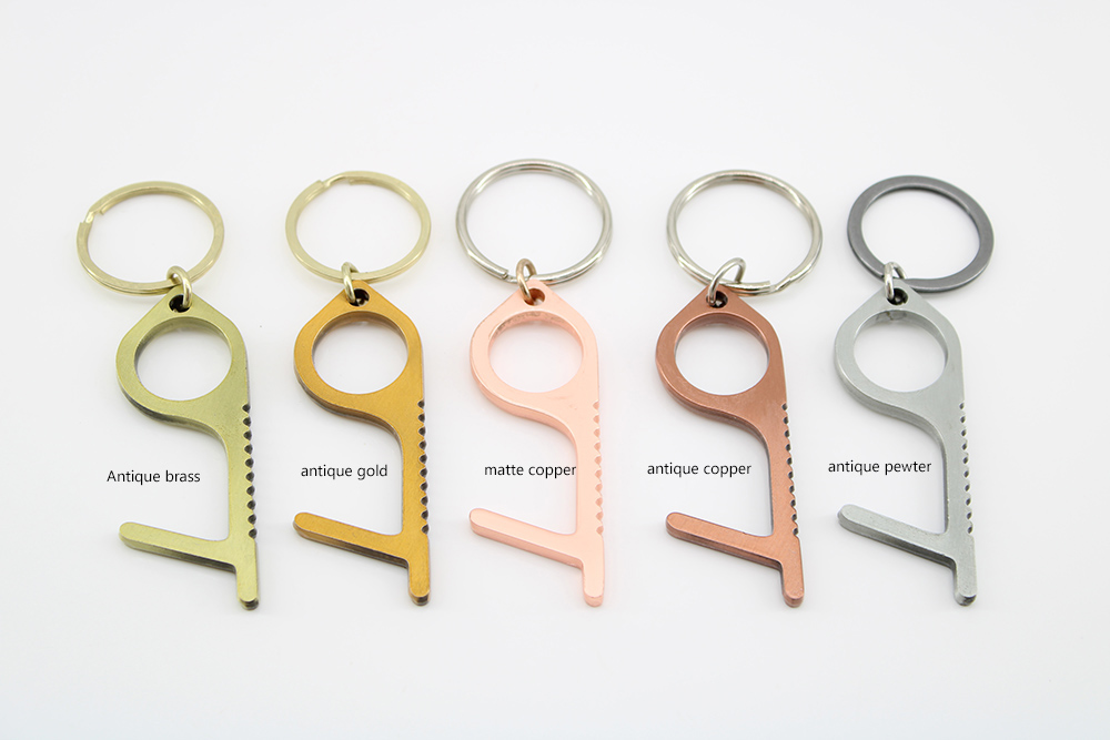 Non-Contact Door Opener Keychain