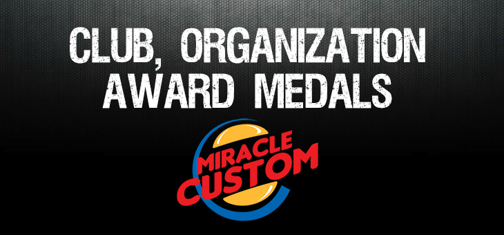 Custom Club & Organization Award Medals
