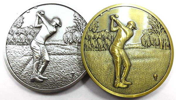 Custom Golf Medals & Tournament Awards | Free Design, Fast Shipping sample picture from website