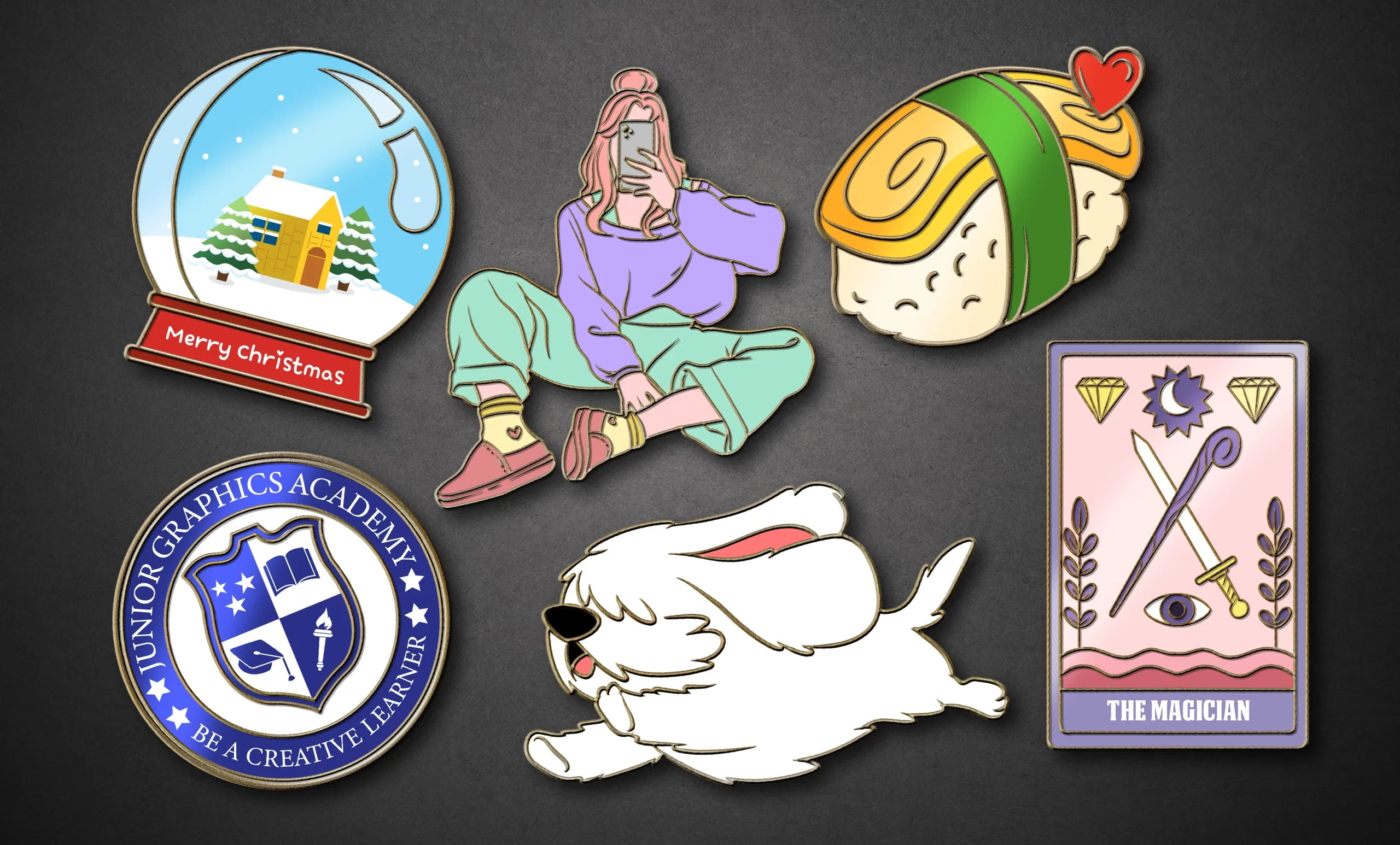 Cloisonne Pins