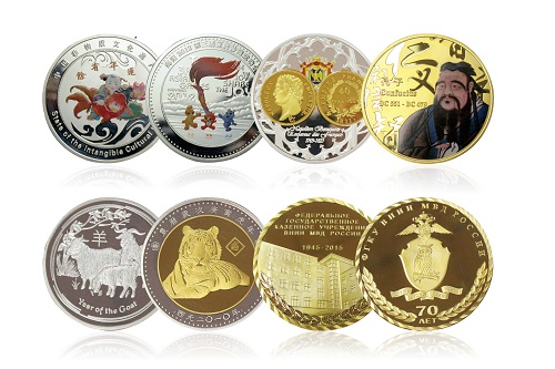 The Production and Packaging of Mint Coins
