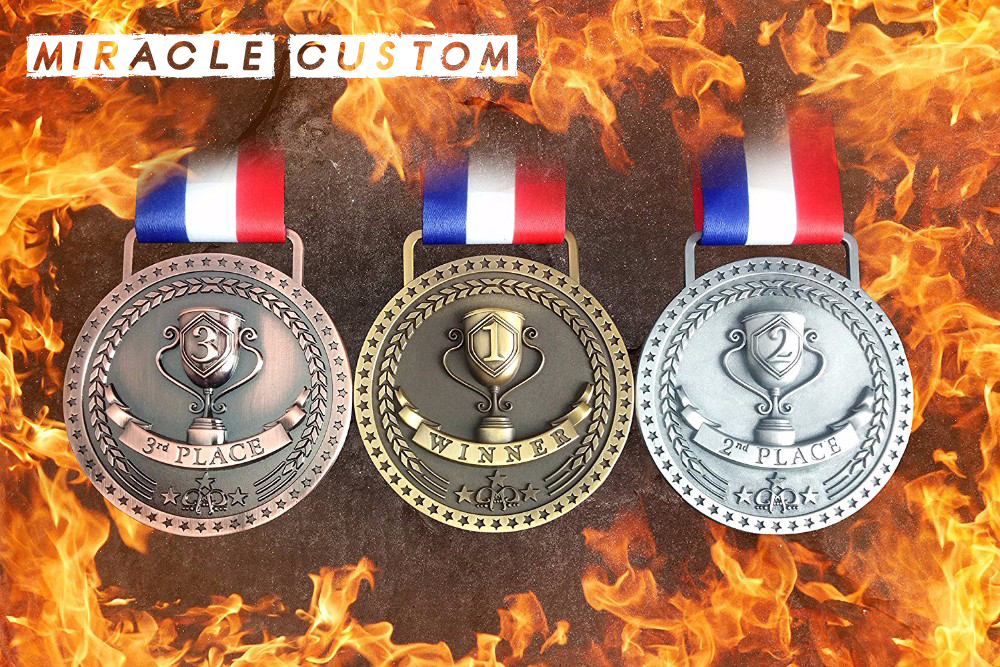 Custom Santa Medals