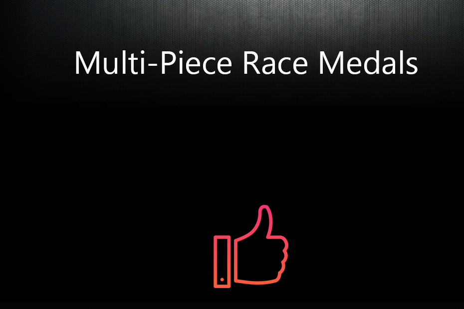 Multi-Piece Race Medals