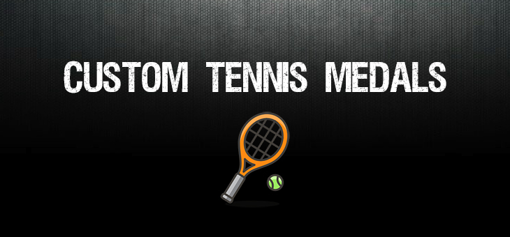 custom tennis medals
