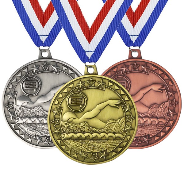 custom football tournament medals bulk order